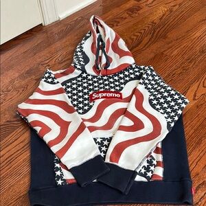 Supreme Patriotic Hoodie
